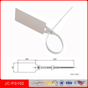 Jcps-102 Sinicline-kundenspezifisches buntes Logo druckte Plastikbehälter-Sicherheits-Dichtung